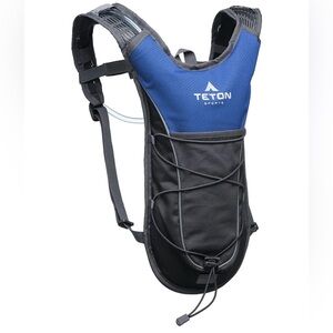 Teton NWT TrailRunner 2.0 2L Hydration Pack in blue/black/gray